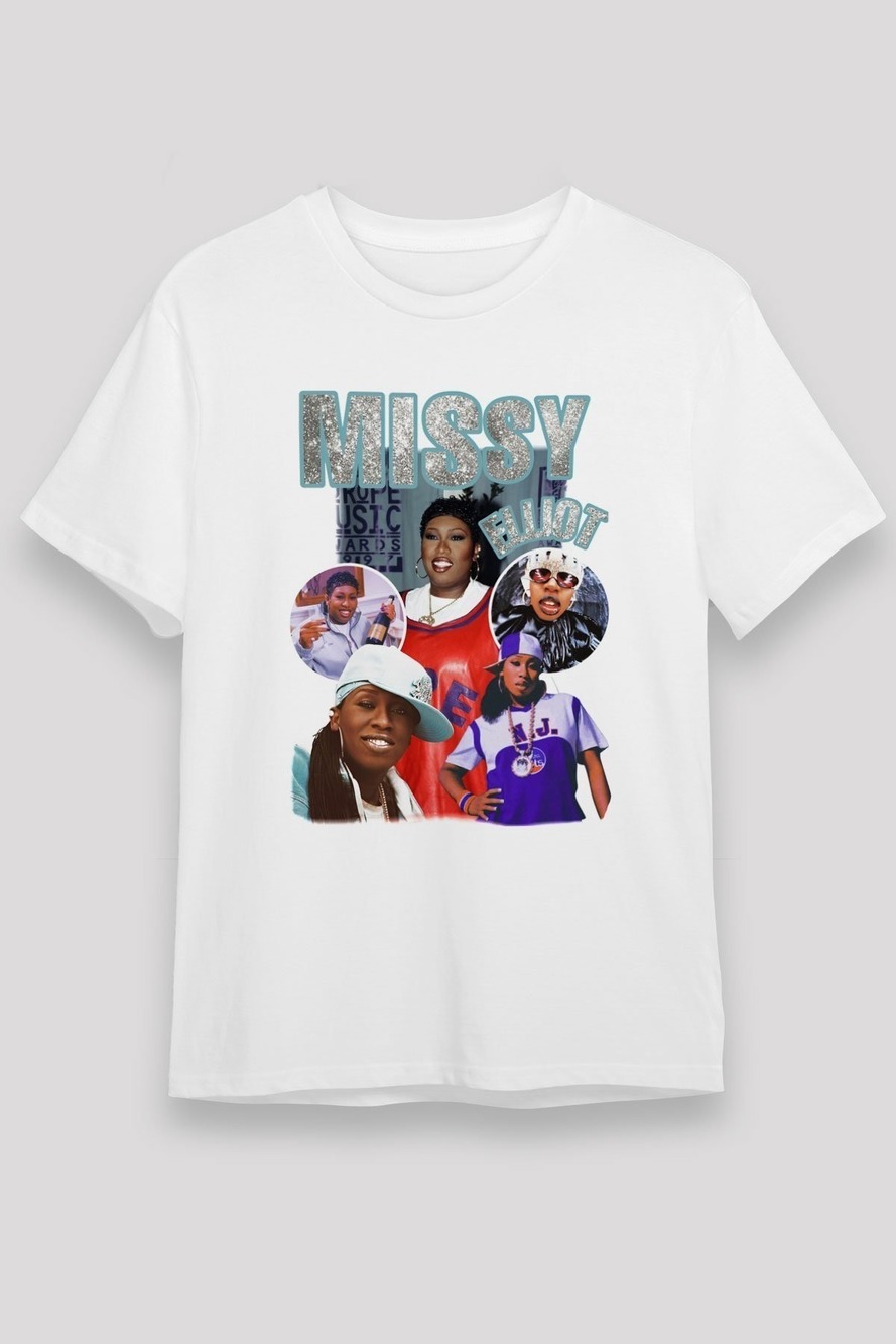 Missy Elliott White Unisex T-Shirts